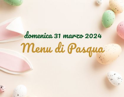 Menù di Pasqua 2024
